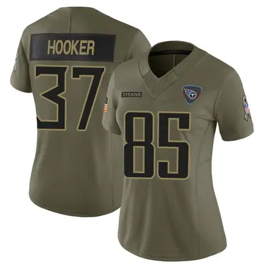 Amani Hooker Women's Limited Olive Tennessee Titans 2025 Salute to Service Jersey