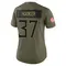 Amani Hooker Women's Limited Olive Tennessee Titans 2025 Salute to Service Jersey