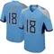 Cor'Dale Flott Men's Game Light Blue Tennessee Titans Jersey