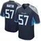 Jacob Martin Men's Game Navy Tennessee Titans Jersey