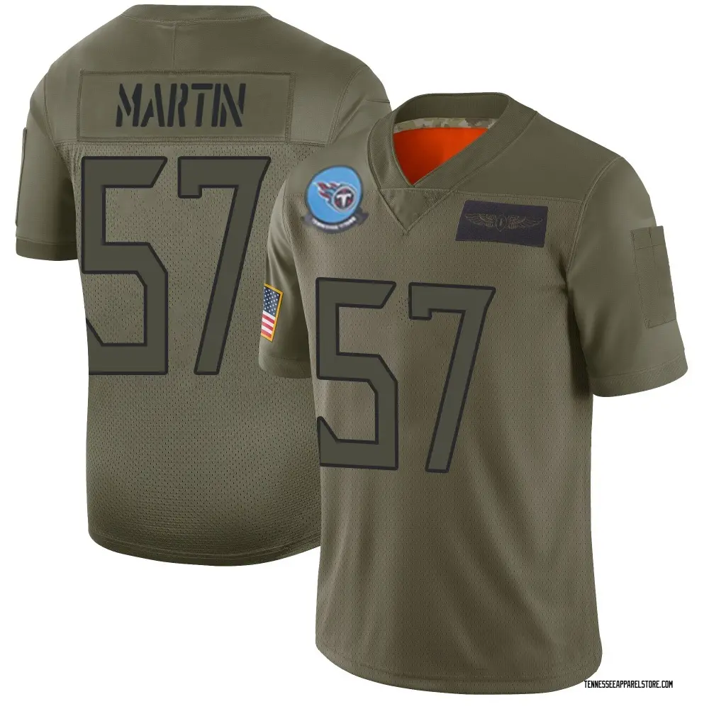 Jacob Martin Men's Limited Camo Tennessee Titans 2019 Salute to Service Jersey
