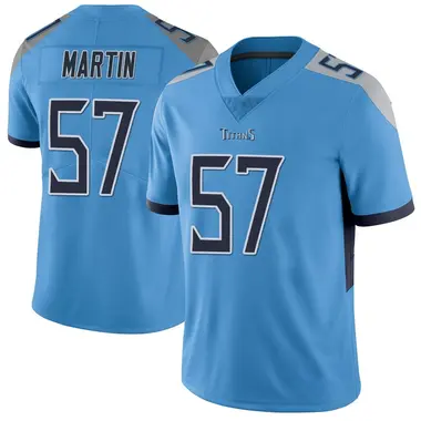 Jacob Martin Men's Limited Light Blue Tennessee Titans Vapor Untouchable Jersey