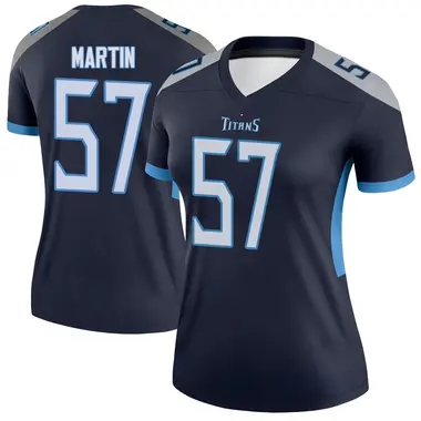 Jacob Martin Women's Legend Navy Tennessee Titans Jersey