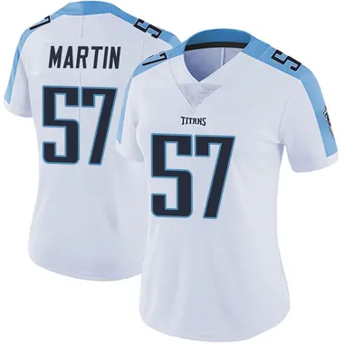 Jacob Martin Women's Limited White Tennessee Titans Vapor Untouchable Jersey