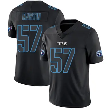 Jacob Martin Youth Limited Black Impact Tennessee Titans Jersey