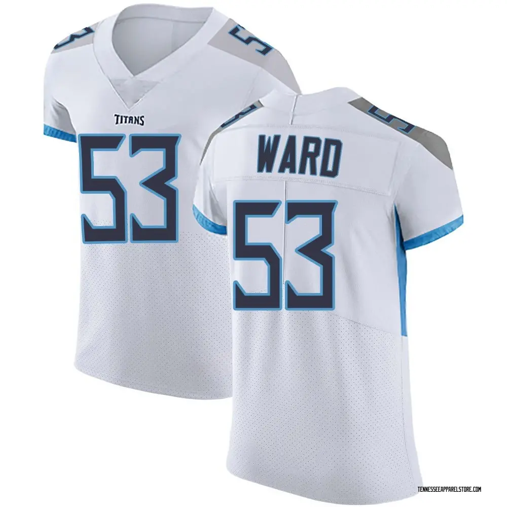 Jihad Ward Men's Elite White Tennessee Titans Vapor Untouchable Jersey