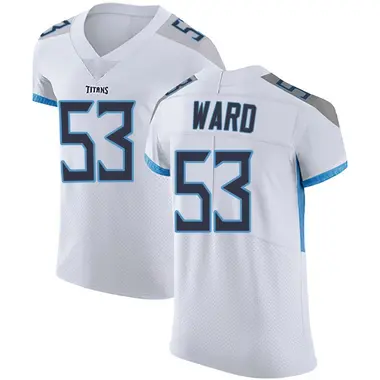 Jihad Ward Men's Elite White Tennessee Titans Vapor Untouchable Jersey