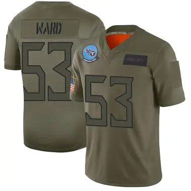 Jihad Ward Men's Limited Camo Tennessee Titans 2019 Salute to Service Jersey