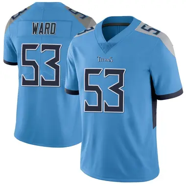 Jihad Ward Men's Limited Light Blue Tennessee Titans Vapor Untouchable Jersey
