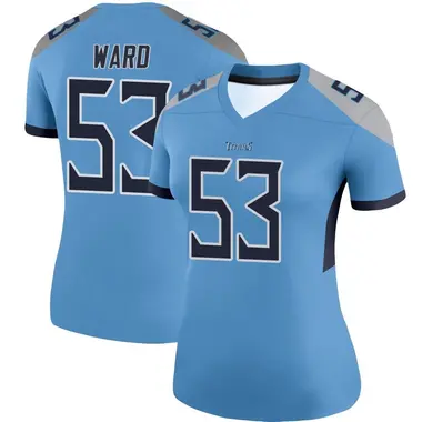 Jihad Ward Women's Legend Light Blue Tennessee Titans Jersey