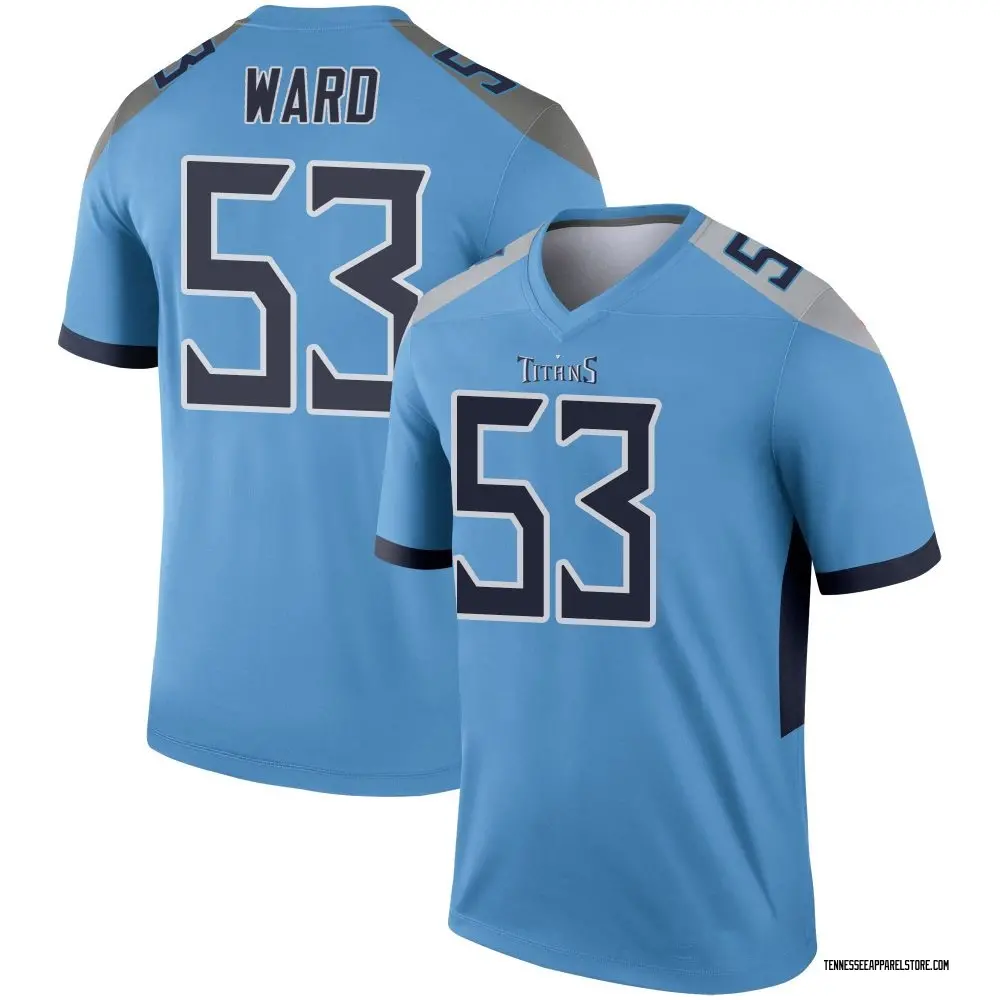 Jihad Ward Youth Legend Light Blue Tennessee Titans Jersey