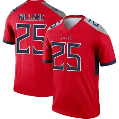 Joshua Williams Men's Legend Red Tennessee Titans Inverted Jersey