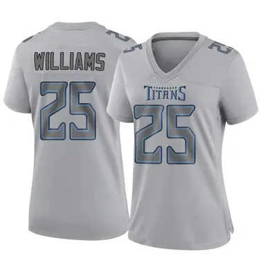 Joshua Williams Women's Game Gray Tennessee Titans Atmosphere Fashion Jersey